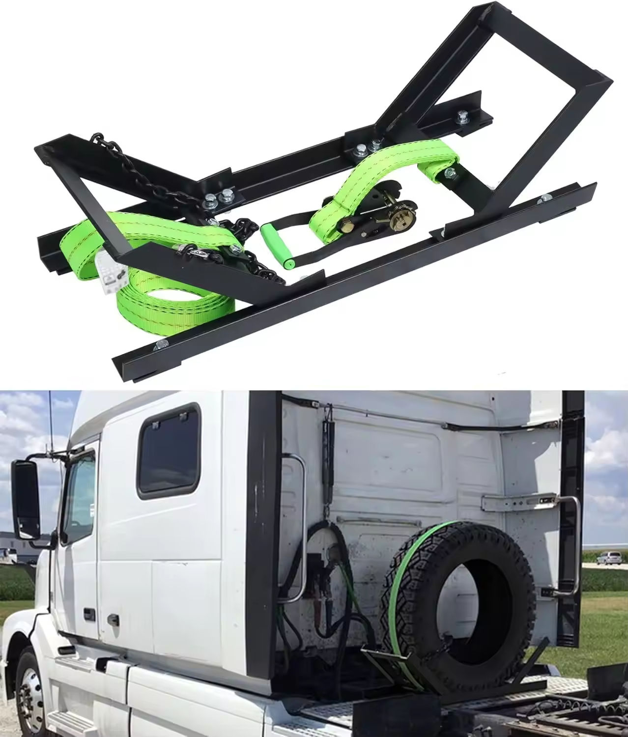 Spare tyre Rack