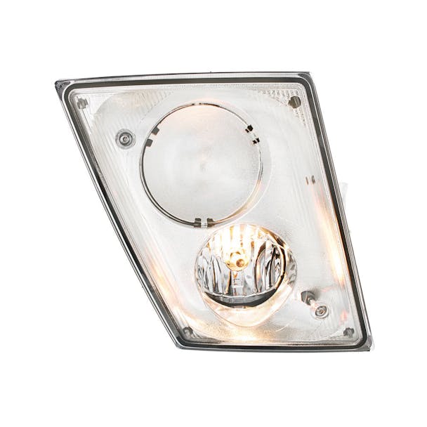 Chrome Volvo VN VNL 2004-2018 Fog Light Assembly